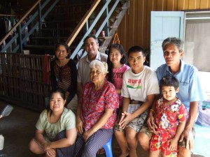 Family in Thailand